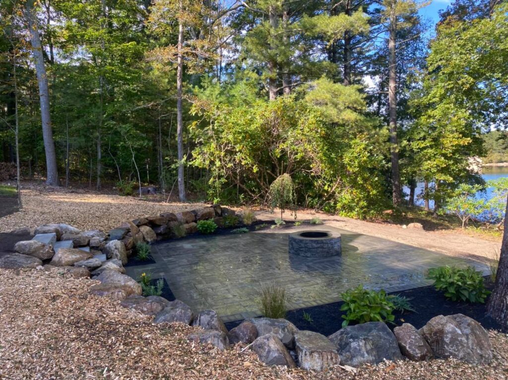 fire pit patio